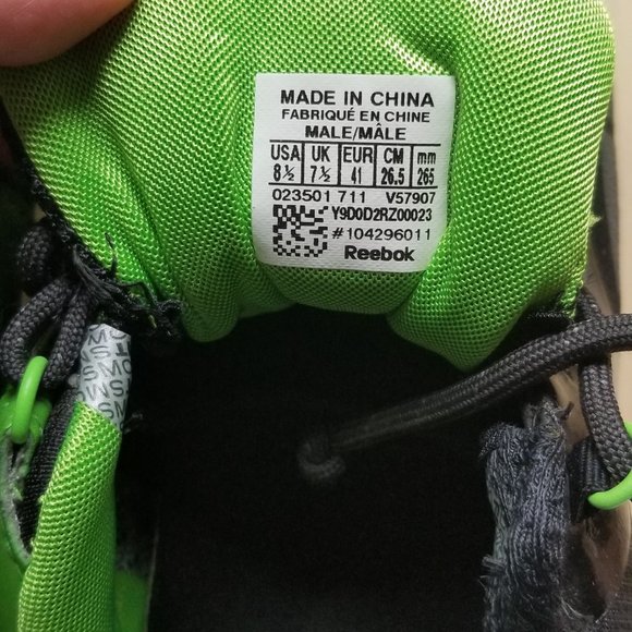 Reebok Zig wild tr men's running shoes - Size 8.5 - Picture 11 of 15